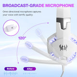 Auriculares para juegos con cable G2000, montados en la cabeza, para ordenadores y deportes electrónicos.