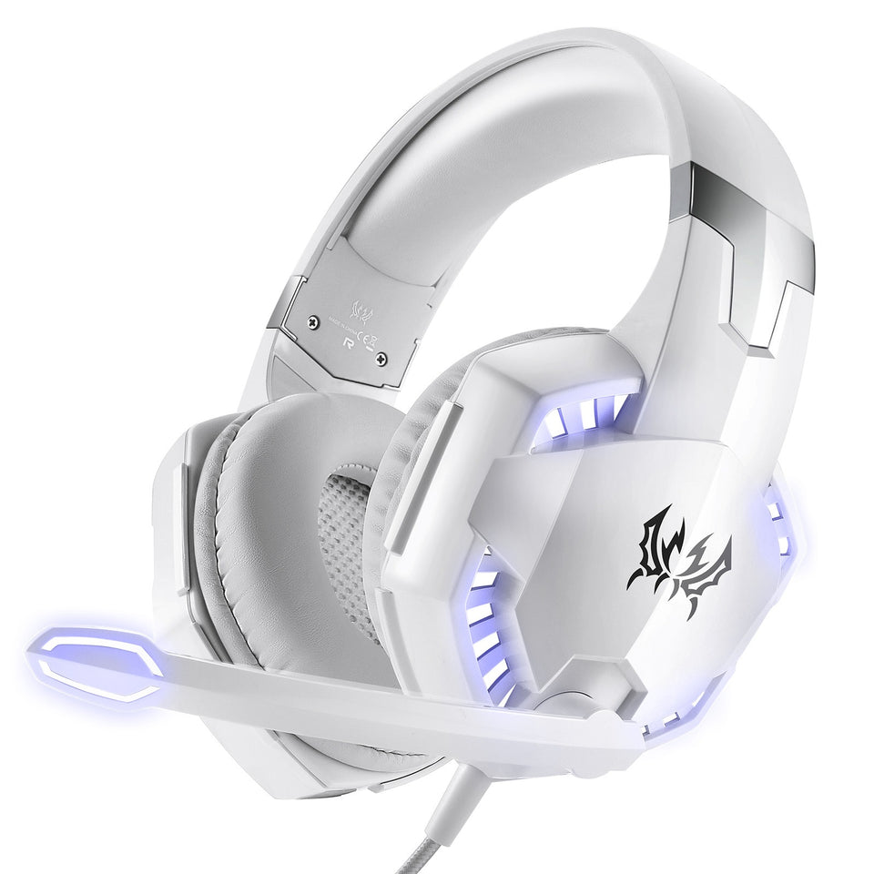 Auriculares para juegos con cable G2000, montados en la cabeza, para ordenadores y deportes electrónicos.