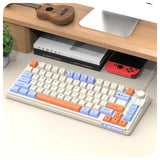 K81 gaming wired keyboard MDA ball cap three tone luminous desktop laptop