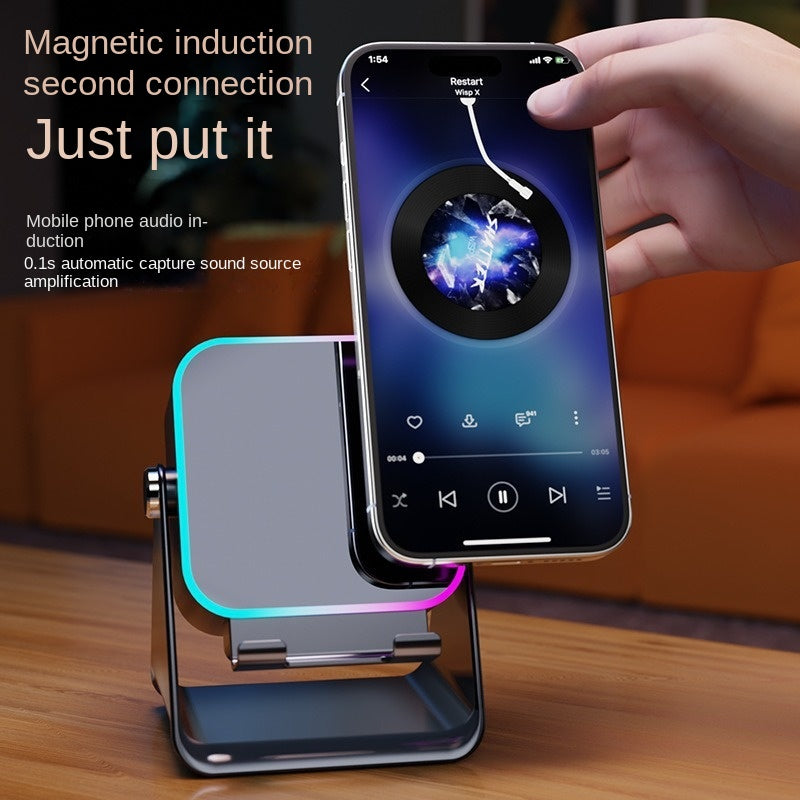 Nueva tecnología de audio inalámbrica con detección para el dormitorio, ideal para deportes electrónicos, KTV original recargable y para dormir.