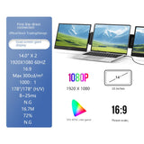 G-STORY Oficina de Comercio de Acciones Transfronterizo, Monitor HD de 23,4 pulgadas para Extensión de Pantalla Dual para Portátil/Ordenador