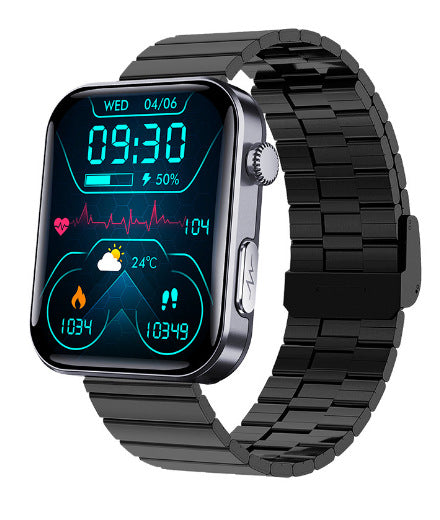 Reloj inteligente con Bluetooth, llamada SOS, alarma de caídas, podómetro, monitor de sueño, pulsera deportiva y recordatorio de mensajes.