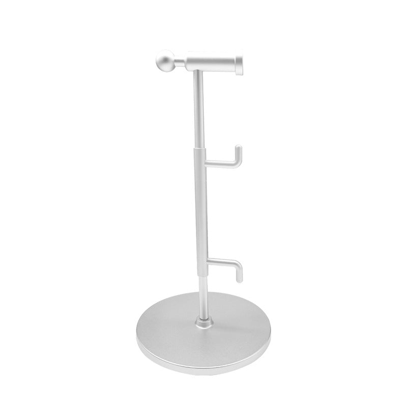 Soporte metálico para auriculares, soporte de escritorio para auriculares, soporte desmontable para auriculares, expositor para auriculares para juegos