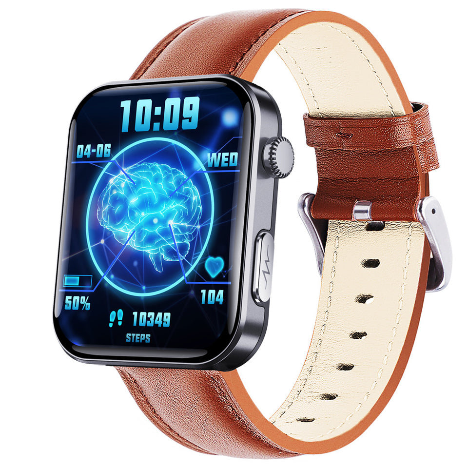 Reloj inteligente con Bluetooth, llamada SOS, alarma de caídas, podómetro, monitor de sueño, pulsera deportiva y recordatorio de mensajes.