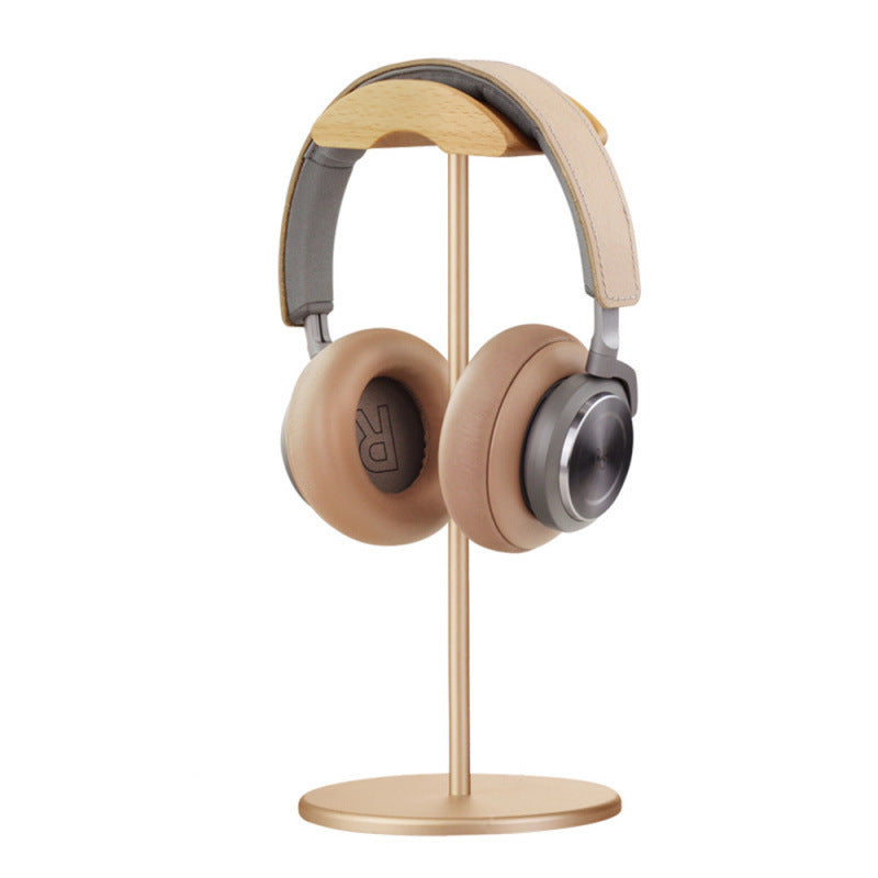 Soporte para auriculares Creative AirPods Max, soporte para auriculares, gancho de aluminio, organizador de auriculares de madera maciza