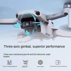DJI Mini 4K Ultra HD Mini Drone aéreo Capitán con alcance inteligente, disparo y control remoto