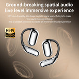 Auriculares inalámbricos con cancelación activa de ruido 5.3, auriculares inalámbricos manos libres con micrófono Q16PRO