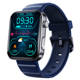 Reloj inteligente con Bluetooth, llamada SOS, alarma de caídas, podómetro, monitor de sueño, pulsera deportiva y recordatorio de mensajes.