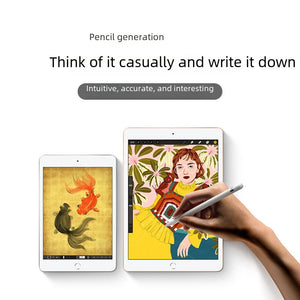 Lápiz óptico para iPad compatible con lápices capacitivos de dibujo de primera y segunda generación del Apple Pencil.