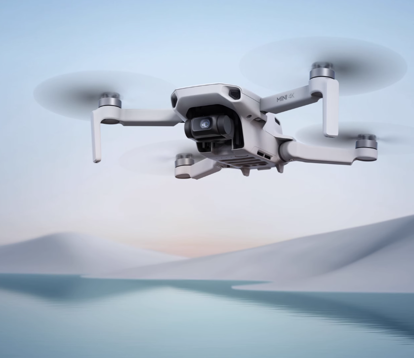 DJI Mini 4K Ultra HD Mini Drone aéreo Capitán con alcance inteligente, disparo y control remoto