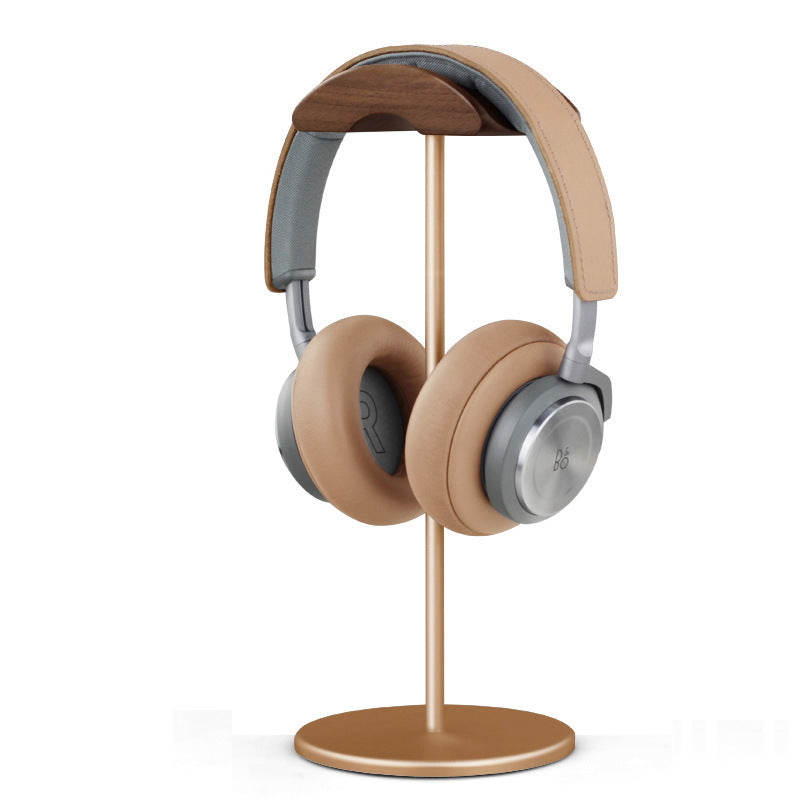 Soporte para auriculares Creative AirPods Max, soporte para auriculares, gancho de aluminio, organizador de auriculares de madera maciza