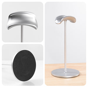 Soporte metálico para auriculares, soporte de escritorio para auriculares, soporte desmontable para auriculares, expositor para auriculares para juegos