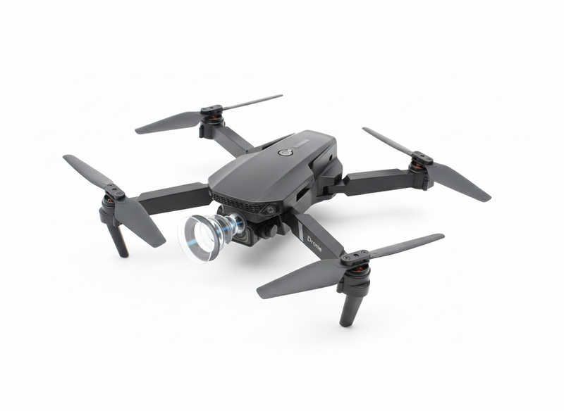 Drone plegable con cámara 4K – Tecnología compacta y profesional